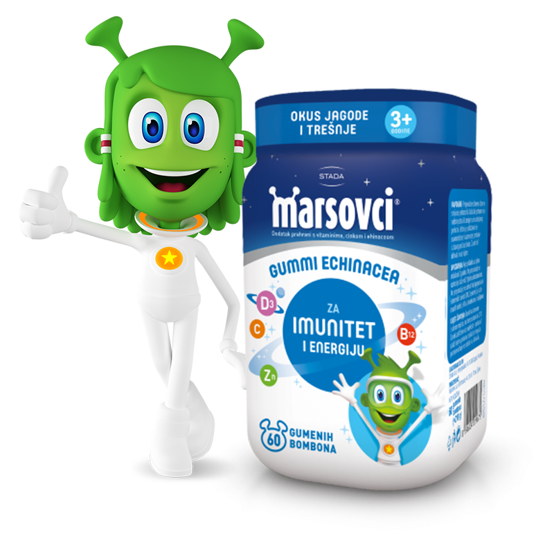 Marsovci - Gummi Echinacea